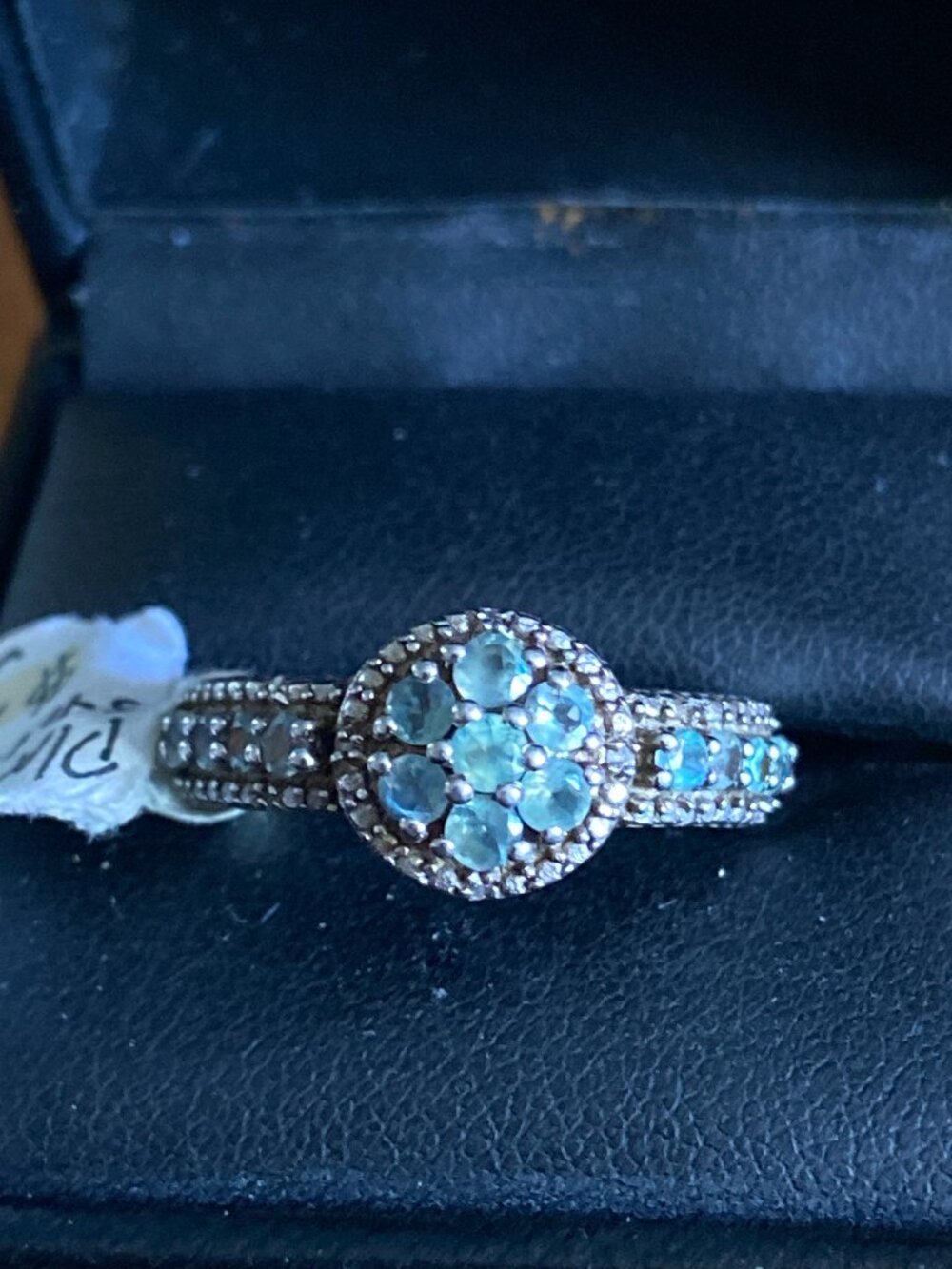 Alexandrite and Diamond Ring
